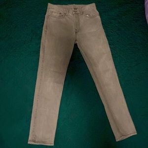 H&M Gray denim in a slim style